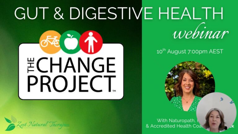 Gut & Digestive Health – The Change Project – Aug 2026